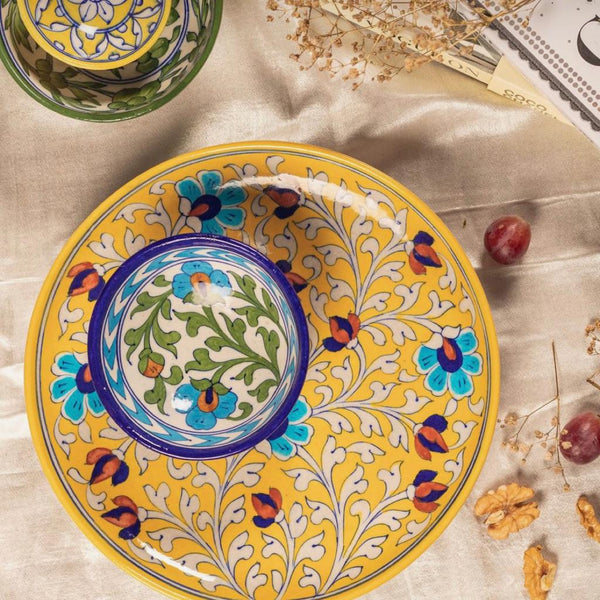 Bowl Cerâmica Azul de Jaipur