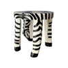 Banco Decorativo de Madeira Zebra P