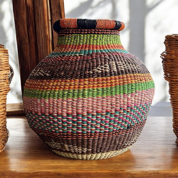 Vaso Decorativo de Bolgatanga