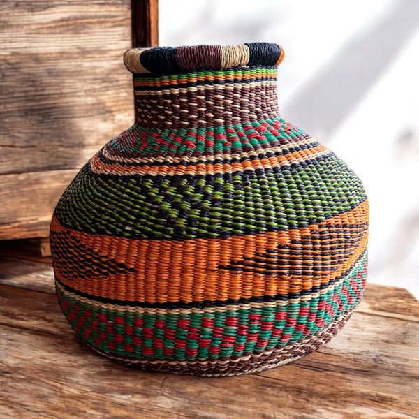 Vaso Decorativo de Bolgatanga