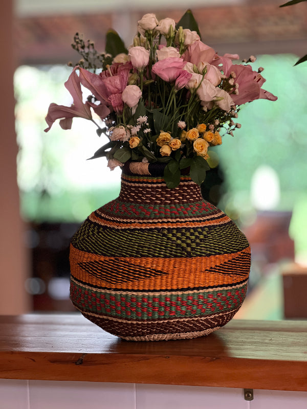 Vaso Decorativo de Bolgatanga