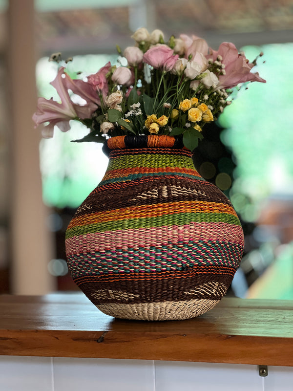 Vaso Decorativo de Bolgatanga