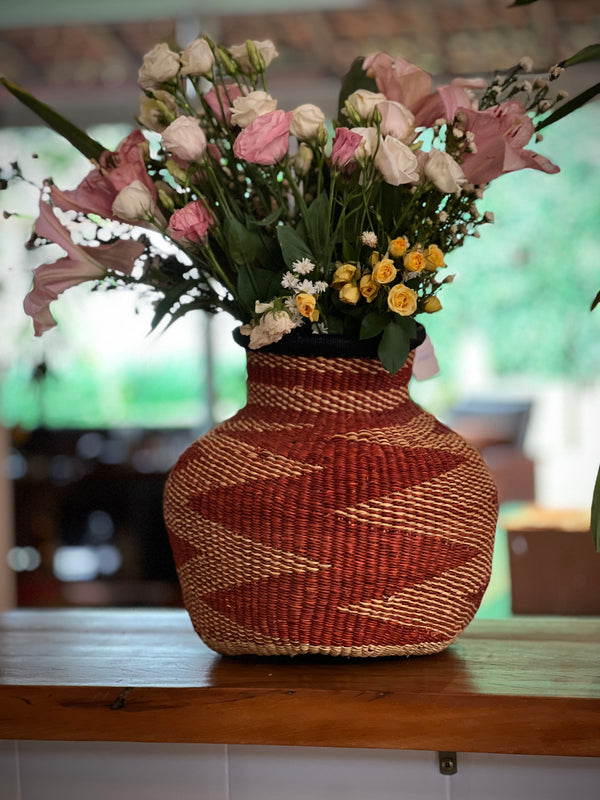 Vaso Decorativo de Bolgatanga