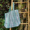 Bolsa Indiana Kantha Quilt - Dupla Face