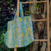 Bolsa Indiana Kantha Quilt - Dupla Face