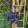 Bolsa Indiana Kantha Quilt Velvet - Dupla Face