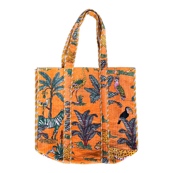 Bolsa Indiana Kantha Quilt Velvet - Dupla Face