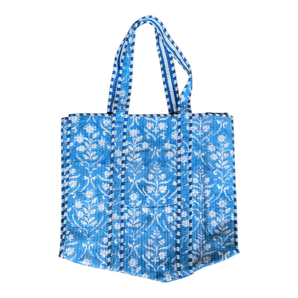 Bolsa Indiana Kantha Quilt - Dupla Face