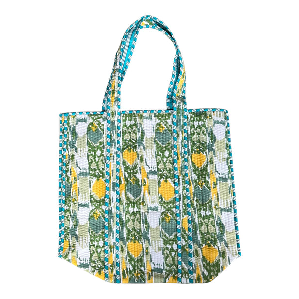 Bolsa Indiana Kantha Quilt - Dupla Face