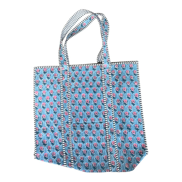 Bolsa Indiana Kantha Quilt - Dupla Face