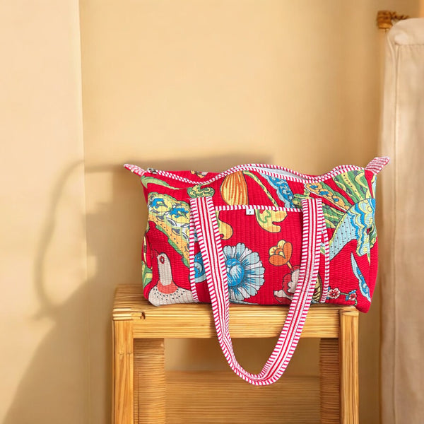 Mala de Viagem Kantha Quilt