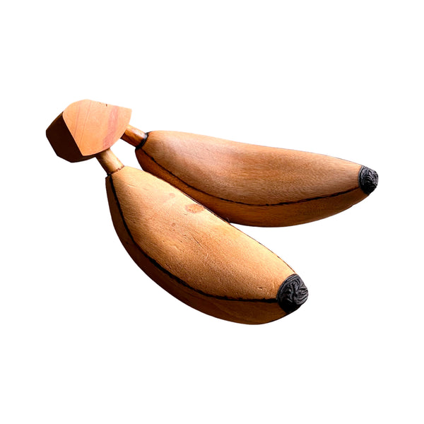 Frutas em Madeira - Penca de Bananas 2